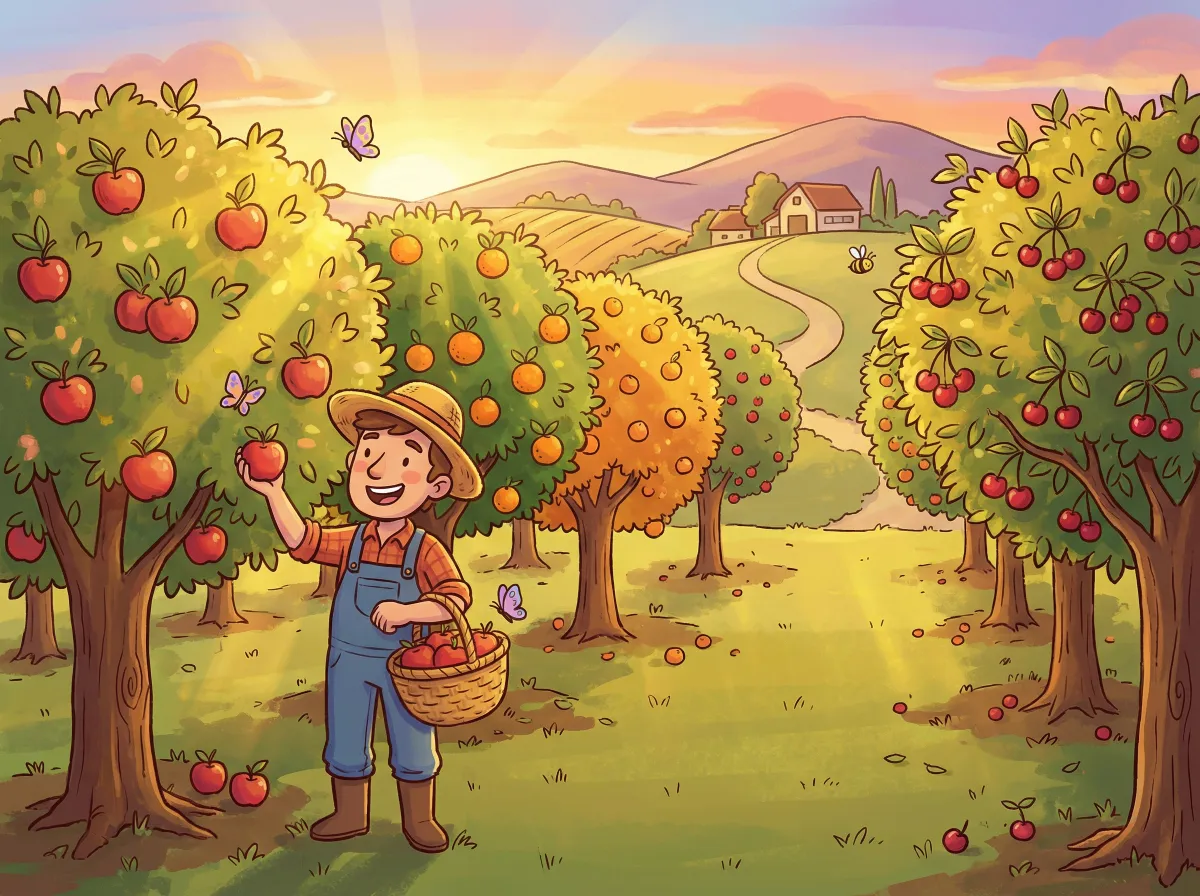 水果派解说 试播视频：阳光果园采摘Vlog